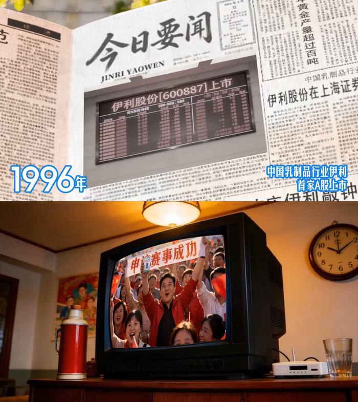 v站-三代牛奶记忆跨越30年温暖时光|伦敦|伊利|里约|足迹|祖辈_新浪新闻