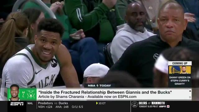 v体育-里弗斯让雄鹿&amp;quot;Google我简历&amp;quot;，32胜14负开局被他带崩